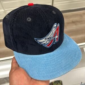 New Era Los Angeles Angels Cooperstown Collection fitted hat Cap size 7 1/4